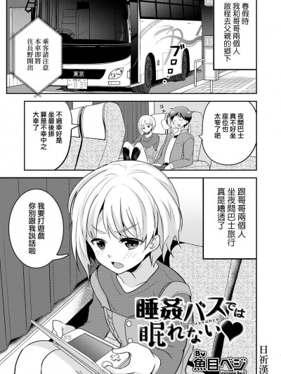 睡姦バスでは眠れない